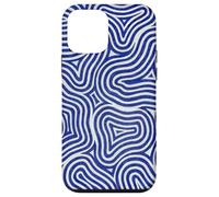 Abstract Blue Spirals Waves | Hypnotic Zen Pattern Case for iPhone 12 mini