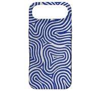 Abstract Blue Spirals Waves | Hypnotic Zen Pattern Case for iPhone Air