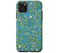 Abstract Blue Splatter for Art Enthusiasts Mod Camo Vibrant Case for iPhone 11 Pro Max