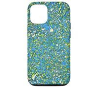 Abstract Blue Splatter for Art Enthusiasts Mod Camo Vibrant Case for iPhone 12/12 Pro