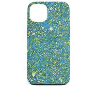 Abstract Blue Splatter for Art Enthusiasts Mod Camo Vibrant Case for iPhone 13