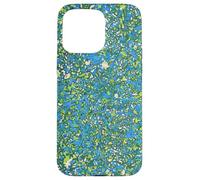 Abstract Blue Splatter for Art Enthusiasts Mod Camo Vibrant Case for iPhone 15 Pro Max