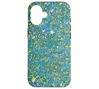 Abstract Blue Splatter for Art Enthusiasts Mod Camo Vibrant Case for iPhone 16