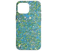 Abstract Blue Splatter for Art Enthusiasts Mod Camo Vibrant Case for iPhone 16 Pro Max