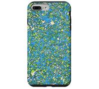 Abstract Blue Splatter for Art Enthusiasts Mod Camo Vibrant Case for iPhone 7 Plus/8 Plus
