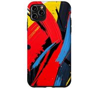 Abstract Bold Color Lines Modern Art Graphic Design Case for iPhone 11 Pro Max
