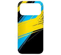 Abstract Bold Diagonal Lines High Contrast Graphic Case for iPhone 17 Pro Max
