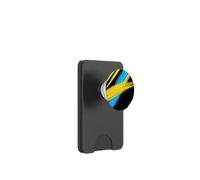 Abstract Bold Diagonal Lines High Contrast Graphic PopSockets PopWallet for MagSafe