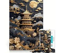 Abstract Bonsai Tree 1000 Piece Jigsaw Puzzle for Adults Mindful Game High Def Print Happy Challenge Thoughtful Gift (50x75cm)