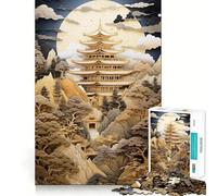 Abstract Bonsai Tree 1000 Piece Jigsaw Puzzle for Adults Mindful Game High Def Print Happy Challenge Thoughtful Gift (38x26cm)