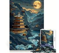 Abstract Bonsai Tree Art Adult Jigsaw Puzzle1000 Pieces Stress Free Premium Print Happy Challenge Xmas Fun Gift (38x26cm)