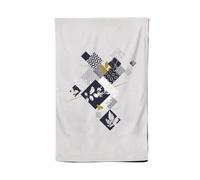 Abstract Botanical Tea Towel Warren Reed - Designer Grey One Size