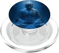 Abstract Buddha In Lotus Flower Spiritual Buddhism Buddhist PopSockets PopGrip for MagSafe