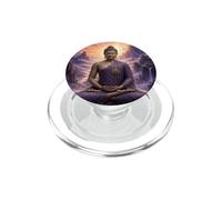 Abstract Buddha Lotus Flower Inspirational Buddhism Buddhist PopSockets PopGrip for MagSafe
