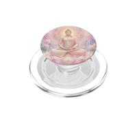 Abstract Buddha Lotus Flower Inspirational Buddhism Buddhist PopSockets PopGrip for MagSafe