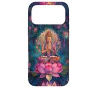Abstract Buddha - Lotus Flower - Spiritual Buddhism Buddhist Case for iPhone 17 Pro Max