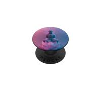 Abstract Buddha - Lotus Flower - Spiritual Buddhism Buddhist PopSockets Adhesive PopGrip