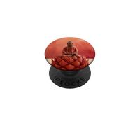 Abstract Buddha - Lotus Flower - Spiritual Buddhism Buddhist PopSockets Adhesive PopGrip