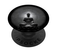 Abstract Buddha Lotus Flower Spiritual Buddhism Buddhist PopSockets Adhesive PopGrip