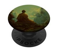 Abstract Buddha Lotus Flower Spiritual Buddhism Buddhist PopSockets Adhesive PopGrip