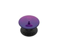 Abstract Buddha Lotus Flower - Spiritual Buddhism Buddhist PopSockets Adhesive PopGrip