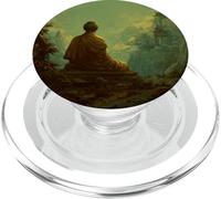 Abstract Buddha Lotus Flower Spiritual Buddhism Buddhist PopSockets PopGrip for MagSafe
