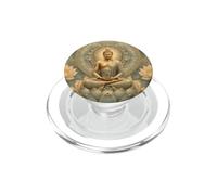 Abstract Buddha Lotus Flower - Spiritual Buddhism Buddhist PopSockets PopGrip for MagSafe