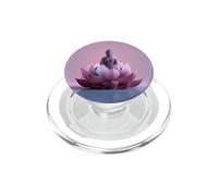 Abstract Buddha Lotus Flower - Spiritual Buddhism Buddhist PopSockets PopGrip for MagSafe