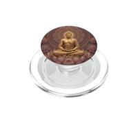 Abstract Buddha Lotus Flower - Spiritual Buddhism Buddhist PopSockets PopGrip for MagSafe