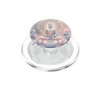 Abstract Buddha Lotus Flower - Spiritual Buddhism Buddhist PopSockets PopGrip for MagSafe