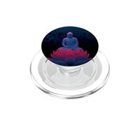 Abstract Buddha - Lotus Flower - Spiritual Buddhism Buddhist PopSockets PopGrip for MagSafe