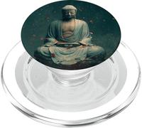 Abstract Buddha Lotus Flower Spiritual Buddhism Buddhist PopSockets PopGrip for MagSafe