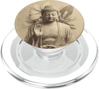 Abstract Buddha Lotus Flower Spiritual Buddhism Buddhist PopSockets PopGrip for MagSafe