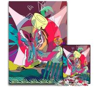 Abstract Butterfly And Girl Jigsaw Puzzles for Adults 1000 Jigsaw Puzzles for Adults for Teenager & Families Perfect DIY Decor & BrainTeasing Challenge 1000 PCS(75x50cm)