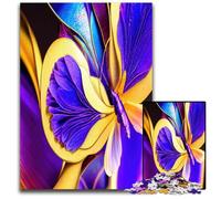 Abstract Butterfly Art Jigsaw Puzzles for Adults 1000 Jigsaw Puzzles for Adults for Teenager & Families Perfect DIY Decor & BrainTeasing Challenge 1000 PCS(75x50cm)