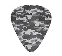 Abstract Camouflage Advanced guitar pick 12 pieces Three thicknesses for bass, electric guitar, acoustic guitar bag