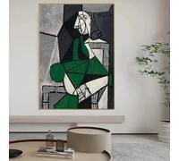 Abstract Canvas Painting Cubism Home Wall Art Poster Prints Modern Art Master Picasso Pictures Living Room Decor Murals 60x90cm Frameless