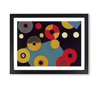 Abstract Cassette Tape Framed Print | A4 Black Framed Wall Art | Ready to Hang | Abstract Fantasy Picture | Living Room Bedroom Lounge Office