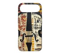 Abstract Cello String Instrument Folk Art Case for iPhone Air