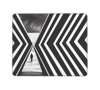 Abstract Characters in the Framework Mouse Pad - Non-Slip Rubber Base Extended Gaming Desk Mat, Full-Area Print Personalized Keyboard Mat for PC Laptop Office Home