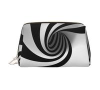 Abstract Circle Swirl Large-Capacity Portable Travel Cosmetic Bag Waterproof Multifunctional Zipper Cosmetic Bag