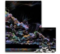 Abstract Cloud Art Adult Jigsaw Puzzles 1000 Pieces Impossible Jigsaw Puzzles for Adults Gift for Men And Women Daily & Special Occasion 1000 PCS(75x50cm)
