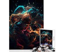 Abstract Colorful Matter Puzzles for Adults 1000 Puzzles Art Work Gifts Analysis And Logic AntiStress Toys Suitable for People Aged 14 And Above (50x75cm)