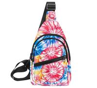 Abstract Colorful tie dye (3) Sling Bag for Women Travel Shoulder Bag Chest Bag