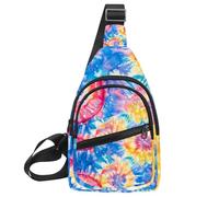 Abstract Colorful tie dye (3) Sling Bag for Women Travel Shoulder Bag Chest Bag