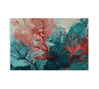 Abstract Coral Reef Poster Canvas Poster Bedroom Decor Landscape Office Room Decor Gift 16x24inch(40x60cm)