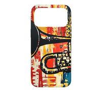 Abstract Cornet Trumpet Folk Art Case for iPhone 17 Pro Max