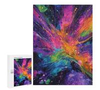 Abstract Cosmic Energy Painting Puzzle 1000 Teile Schwer Puzzle Spielzeug Lernspiel Impossible Herausforderungsspielzeug Für Erwachsene Kinder 500 PCS