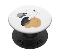 Abstract Cosmic Flow - Modern Space Art/Celestial Shapes PopSockets Adhesive PopGrip