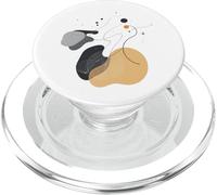 Abstract Cosmic Flow - Modern Space Art/Celestial Shapes PopSockets PopGrip for MagSafe